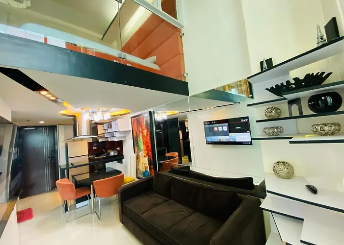 2316 Two Bedroom Loft Type Unit Good For 10 Person Cebu